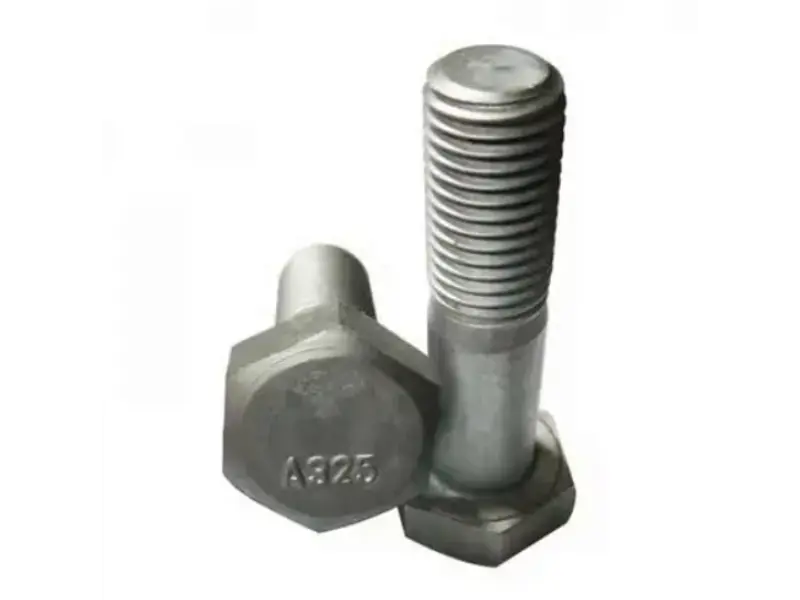 ASTM A325 ہیوی ہیکس سٹرکچرل بولٹ کاربن اسٹیل ہائی ٹینسائل بولٹ: اسٹیل کی تعمیر کے لیے قابل اعتماد فاسٹنر