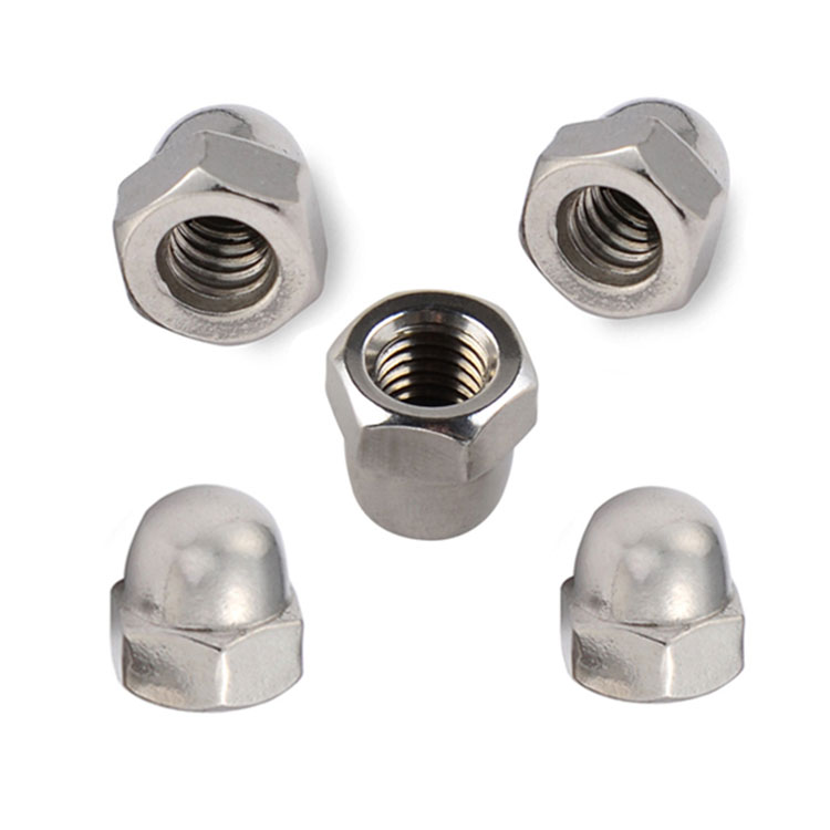 304 316 سٹینلیس سٹیل DIN 1587 M6 F594 DIN1587 Acorn Hex Domed Cap Nut