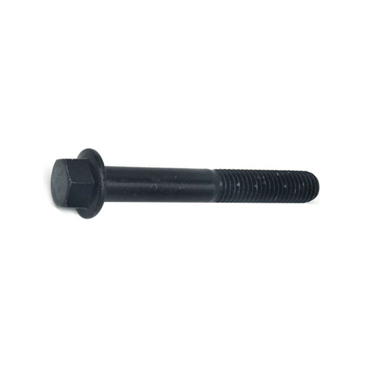 DIN6922 Gr8.8 Hexagon Flange Bolt Hex Flange Bolt Reduce Shank Black کے ساتھ