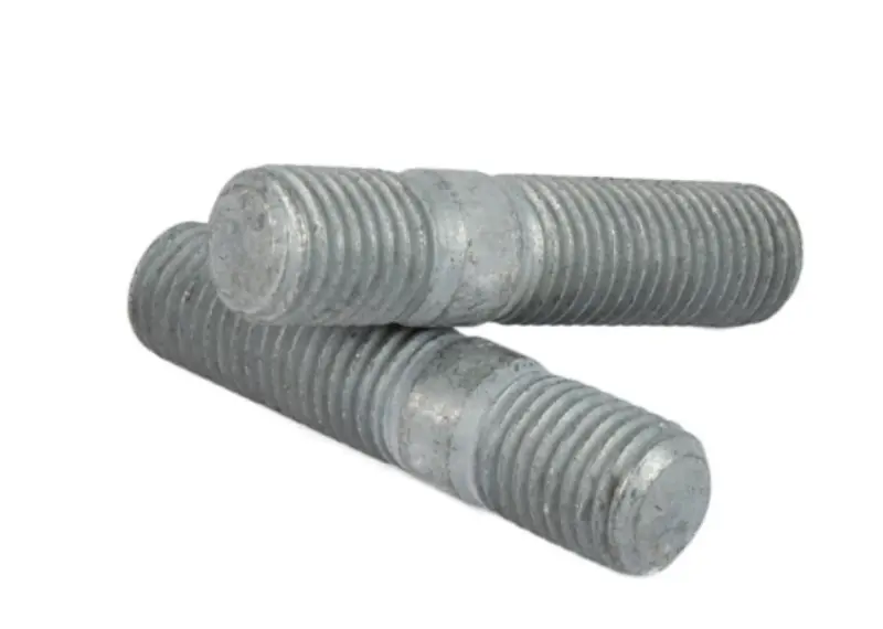 Galvanized Double End Studs For Solar Mounting Bracket