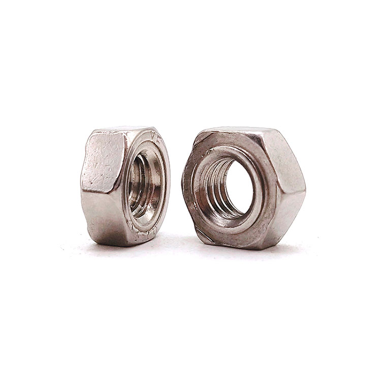 M3 M20 سٹینلیس سٹیل SS304 SS316 DIN 929 Hex Weld Nuts