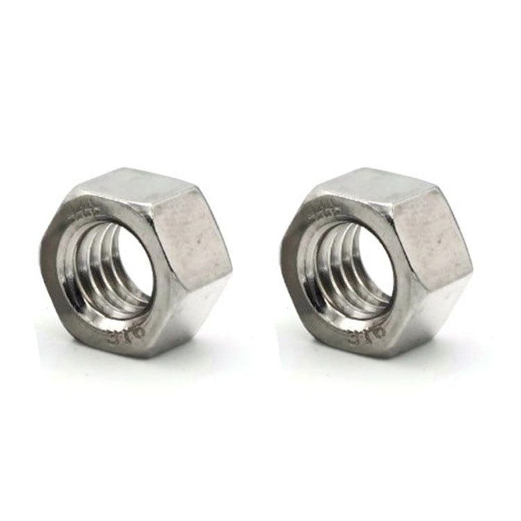 Ss 304 Hexagon Nuts BS 1768/ DIN934/ معیاری اور حسب ضرورت ہیکس نٹس/ بولٹس اور گری دار میوے