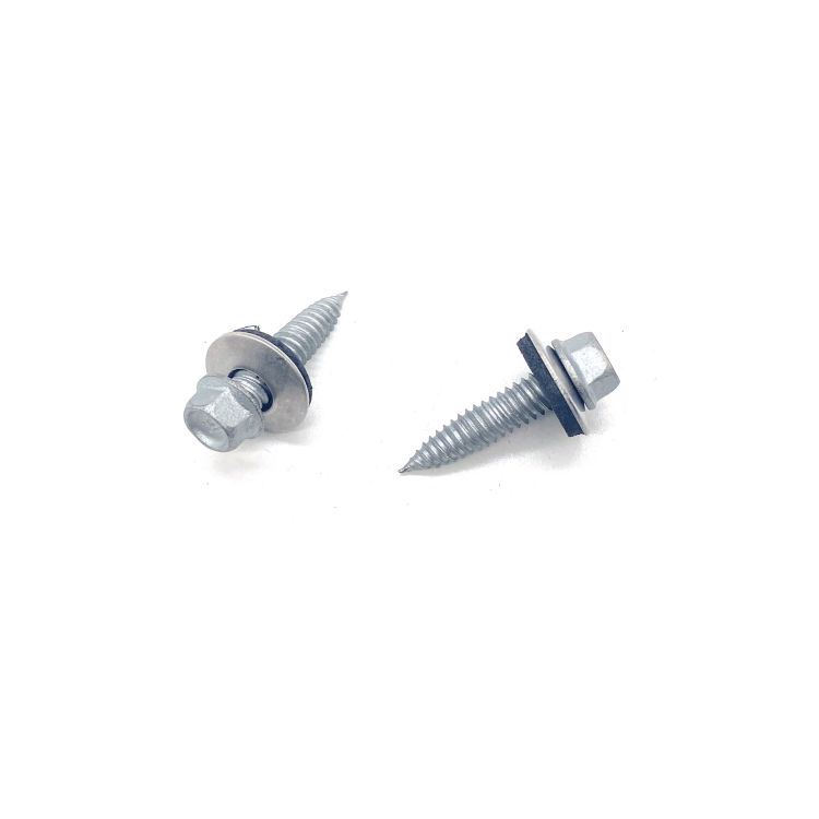 سٹینلیس سٹیل SS304 SS316 Ss410 Hex Flange Head Roofing Screw/Bi-metal Screw/Self Tapping Screw